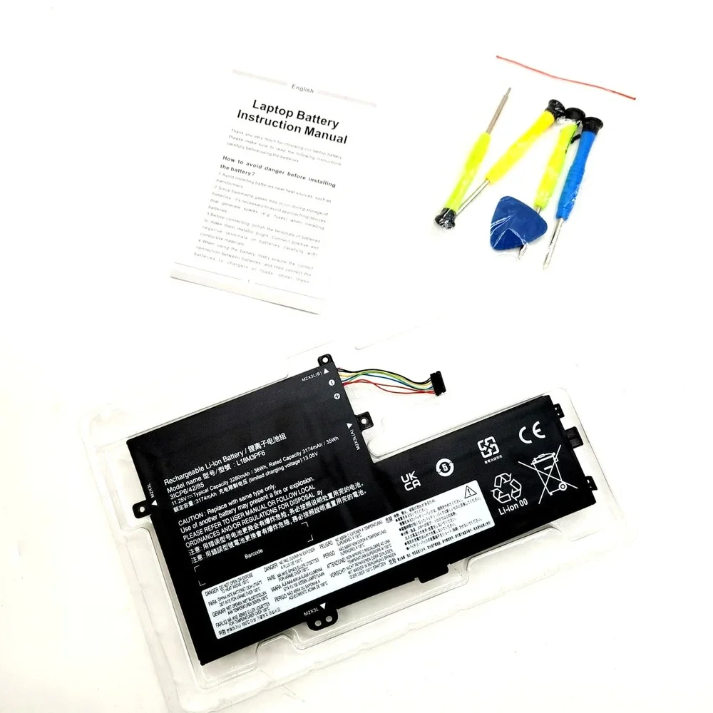 ASODI Battery L18M3PF6 Compatible with Lenovo Ideapad S340/C340/Flex Series